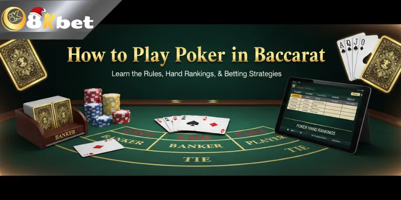Giới Thiệu Những Cách Chơi Bài Tây Phổ Biến Nhất Thị Trường Cách chơi bài tây trong game Baccarat
